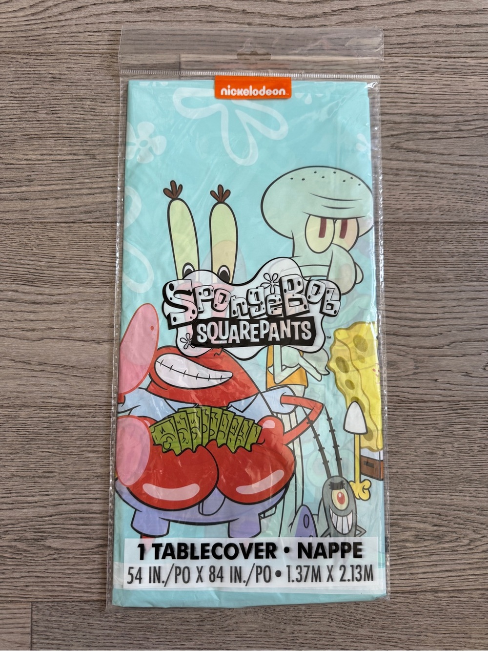 SpongeBob SquarePants Under the Sea Themed Nickelodeon Table covers Birthday